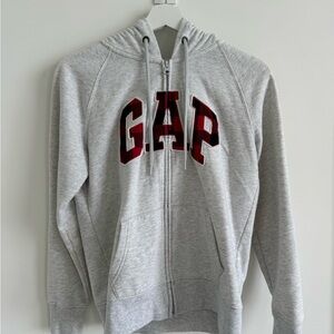 GAP Gray Zip-Up Hoodie